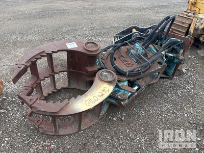 Geith GPM1500 31 in Q/C Rotating エクスカベーター用グラップル - Fits Komatsu PC300