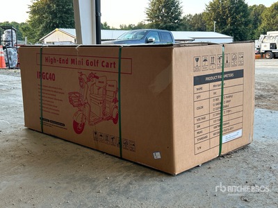 2026 MGC40-RED 3 TT E-Trike Mini Scooter (Unused)