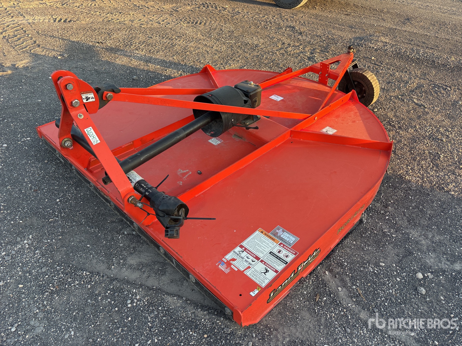 Land Pride RCR1272 6 ft 3-Point Hitch Rotary Cutter
