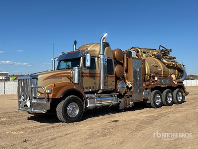 2013 Westech on 2014 Western Star 4900 8x6 Sleeper Vacuum Excavator Truck