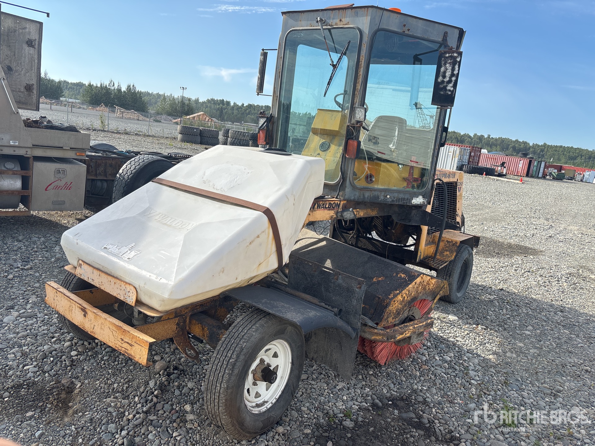 1990 Lay-Mor 8B Self-Propelled Broom (Inoperable)