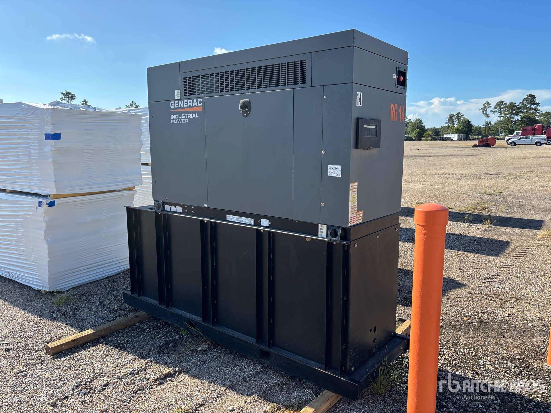 2018 Generac G0079600 48 kW Skid-Mounted Generator Set