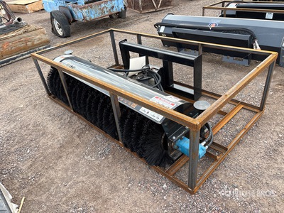 2026 Mower King SSAB72 72 in Skid Steer Broom