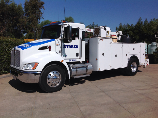 2014 Kenworth T370 S/A Service Truck w/ Crane