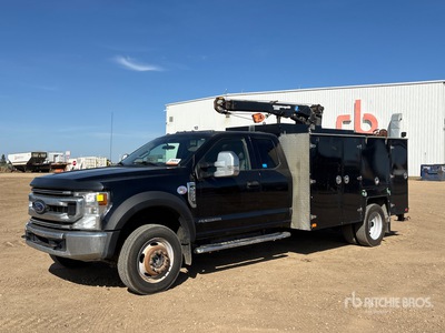 2020 Ford F-550 XLT 4x4 Extended Cab Service Truck