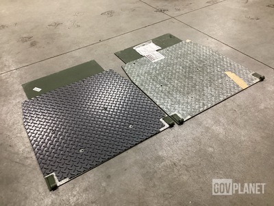(2) BAE Systems 12418362-004 Vehicular Brackets