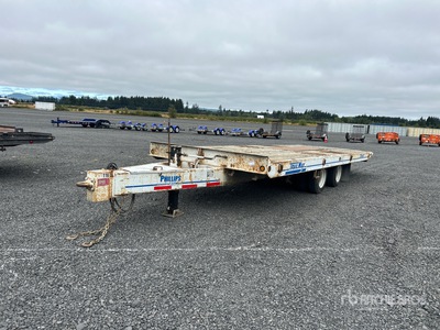 2017 Trailmax TD-42-T 24 ft T/A Remorque à plateau basculant