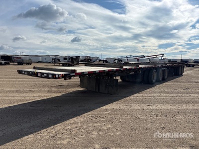 2014 Doepker 32 ft Super B-Train Lead Remorque à plateau