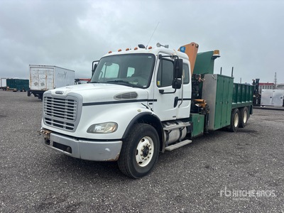 Effer 95/3S 3240 kg Knuckle Boom on 2006 Freightliner M2 112 6x4 Extended Cab ブームトレーラー