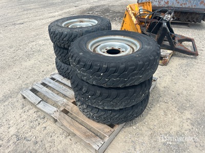 Quantity of (6) 245/75R16 Tyres