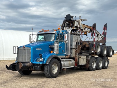2008 Kenworth T800 8x6 Self-Loading Log Truck
