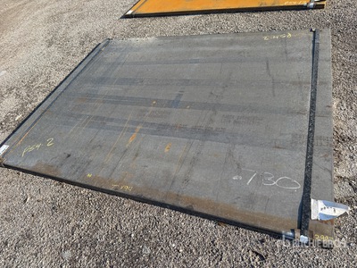 Quantity of (2) 2025 Kit Containers 6 ft x 7 ft 10 in 3/4 Stahlplatten