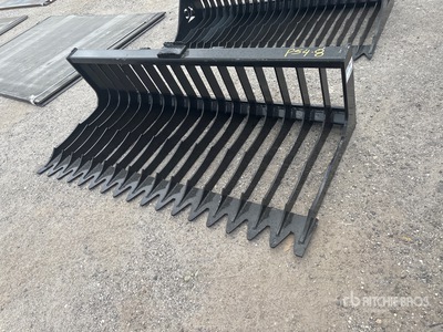 2025 Kit Containers QT-SB-L76-V3 76 in Skeleton Skid Steer Bucket