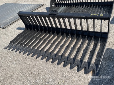 2025 Kit Containers QT-SB-L76-V3 76 in Skeleton Skid Steer Bucket (Unused)