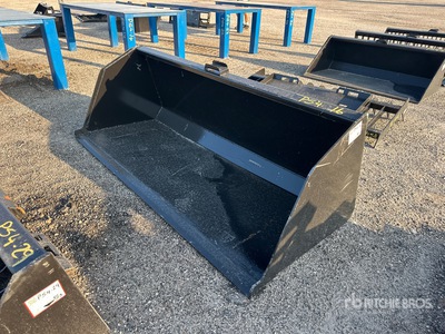 2025 Kit Containers QT-SNB-84 84 in Q/C Skid Steer Bucket (Unused)