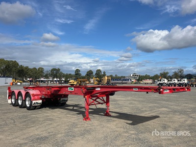 2008 Ophee 12.2 m Tri/A Sliding Container Trailer