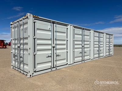 2026 40 ft High Cube Multi-Door Storage Container