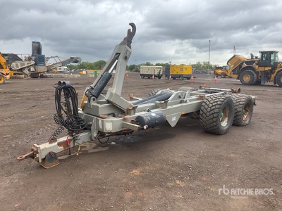 2008 Stronga Hook Loada HL1800 T/A Hook Lift Trailer Varios, remolque de agricultura