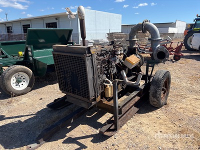 Perkins F1722 Centrifugal Trailer-Mounted Water Pump