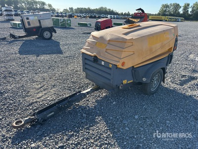 2014 Atlas Copco XAS87 Skid-Mounted Air Compressor