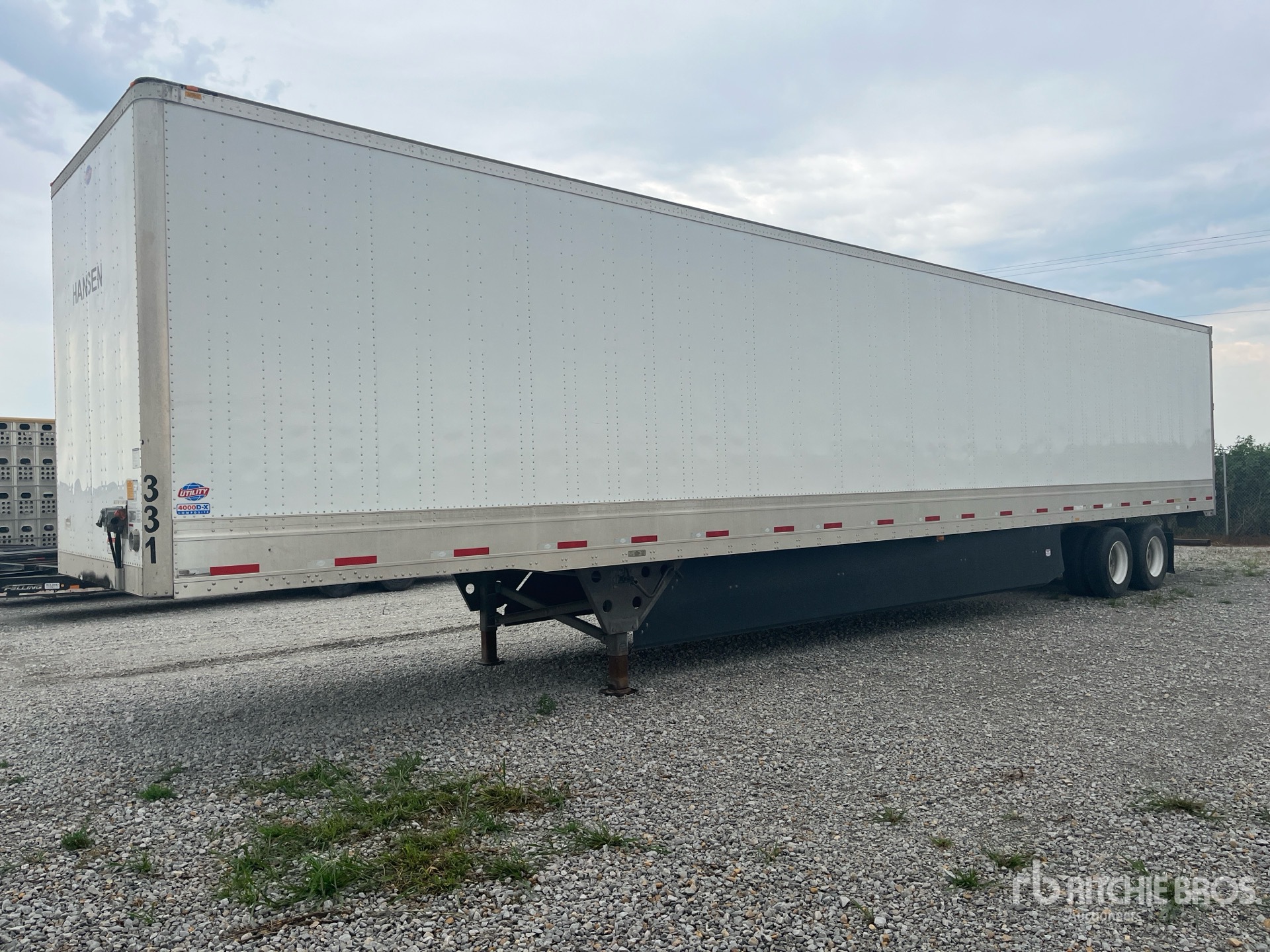 2023 Utility 53 ft x 102 in T/A Van Trailer