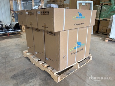 Quantity of (3) VY Build Inc VY-Green-1200 12000 BTU Heat Pump (Unused)