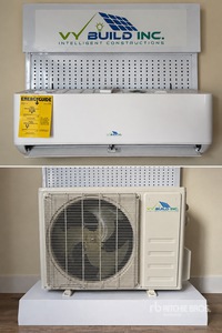 Quantity of (3) VY Build Inc VY-Green-1800 18000 BTU Heat Pump (Unused)