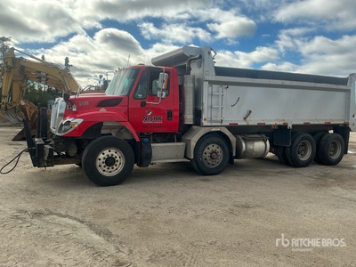 2017 International 7400 8x4 Twin-Steer Snow Plow Truck