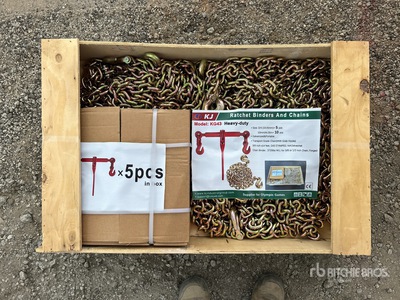 2026 KJ KG43 9200 lb Ratchet Binders and Chains Divers - Magasin, entrepôt, consommateur (Unused)