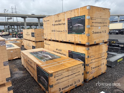 2026 KJ K5100 Prefabricated Metal Frame Storage Building (Unused)