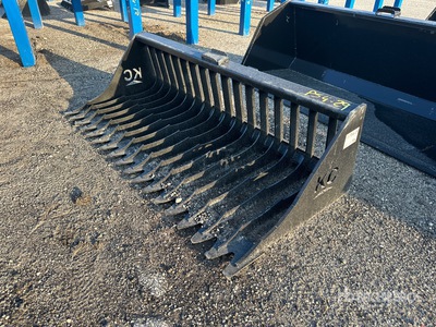 2025 Kit Containers QT-SB-L76-V3 76 in Skeleton Skid Steer Bucket (Unused)