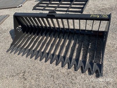 2025 Kit Containers QT-SB-L76-V3 76 in Skeleton Skid Steer Bucket (Unused)