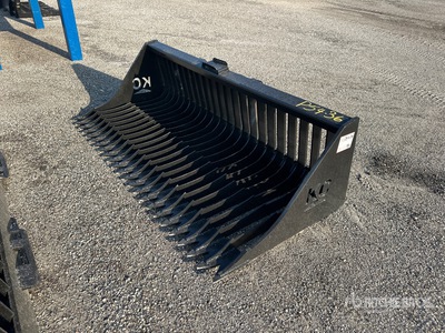 2025 Kit Containers QT-SB-L76-V3 72 in Skeleton Skid Steer Bucket (Unused)