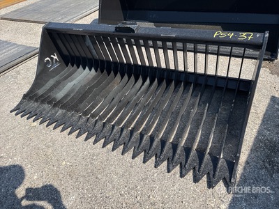 2025 Kit Containers QT-SB-L76-V3 72 in Skeleton Skid Steer Bucket (Unused)