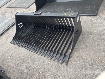 2025 Kit Containers QT-SB-L76-V3 72 in Skeleton Skid Steer Bucket