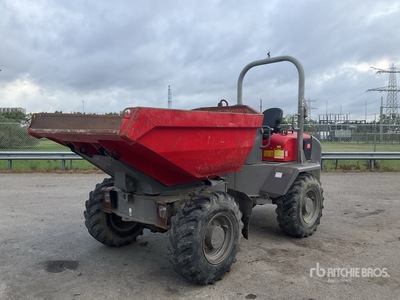 2014 Wacker Neuson 5001 5 t 4x4 Swivel キャリアダンプ