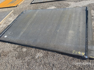 Quantity of (2) 2025 Kit Containers 6 ft x 9 ft 3/4 Stahlplatten