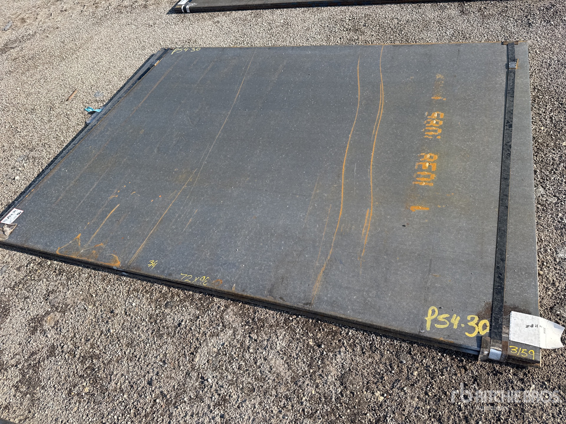 Quantity of (2) 2025 Kit Containers 6 ft x 8 ft 2 in Steel Plates