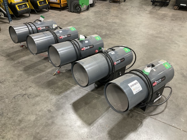 Quantity of 5 2022 Grainger RMC-FA3000GD 300000 BTU Space Heater Quantity of 5 2022 Grainger RMC-FA3000GD 300000 BTU Space Heater