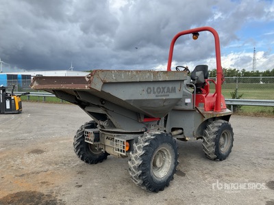 2011 Ausa D350AHG 4.5 t 4x4 Swivel キャリアダンプ