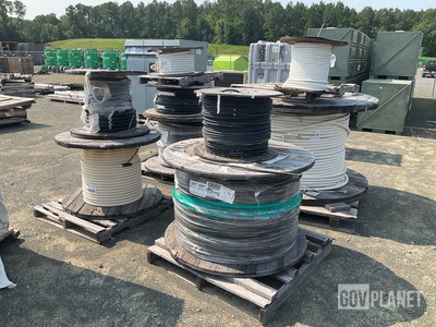 (9) Rolls of Assorted Cable