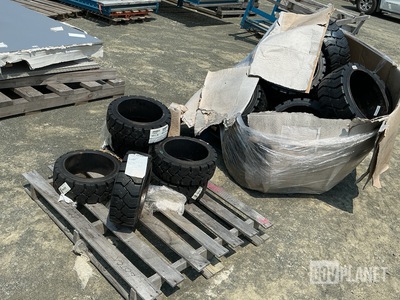 (21) Assorted Magnum Solideal Tires