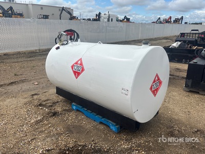 2200 L Skid Mounted Steel Diesel Fuel Tank