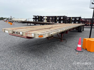 2009 Transcraft Eagle RS2 53 ft T/A Spread Axle Remolque caja abierta