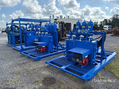 Quantity of (4) Skid-Mounted Hydraulic Closing Units