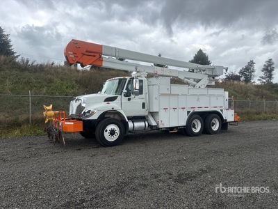 2013 Terex Hi-Ranger 5TC-55 55 ft on 2014 International 7400 6x4 Bucket Truck