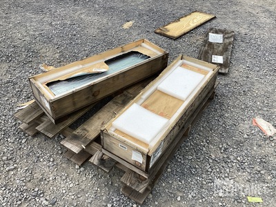 (2) Cat 253-7821 Laminated Glass Panels