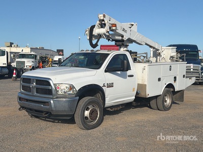 Altec AT237 37 ft on 2016 Ram 5500 4x4 Bucket Truck