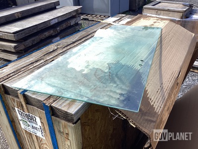 (4) AGC Tempered Glass Panels