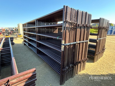 Quantity of (21) 2025 BYT HDALYPNL16 16 ft Alley Livestock Panel (Unused)